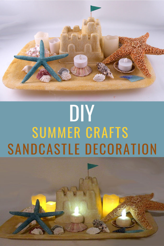 Recreate Your Vacation With This Sandcastle Beach Decoration