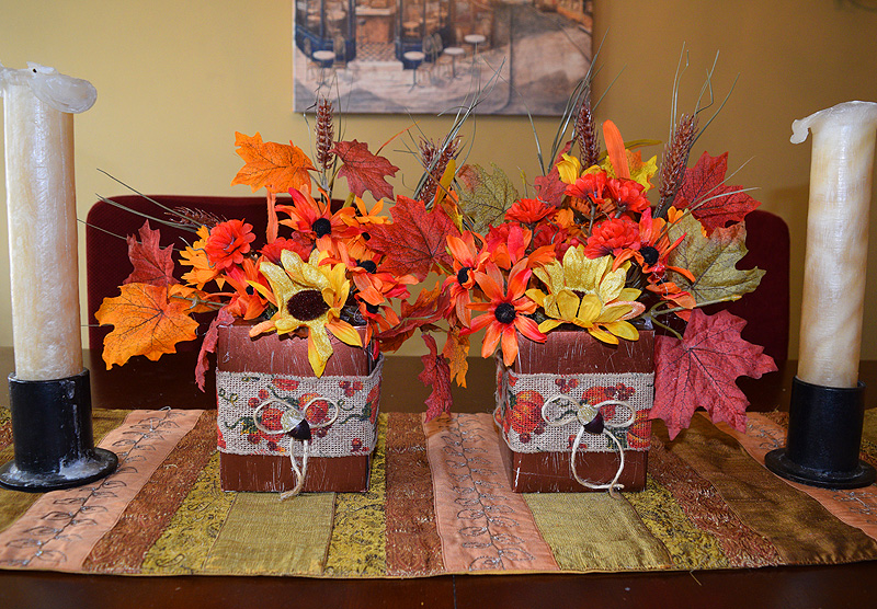 Diy Fall Centerpieces For Dining Room