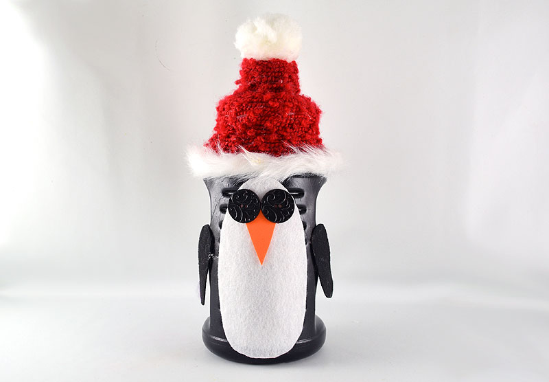Penguin Ornament, Penguin Gift, Christmas Penguin, Penguin Sculpture,  Christmas Ornament, Penguin Lover, Christmas Gifts, Handmade Penguin