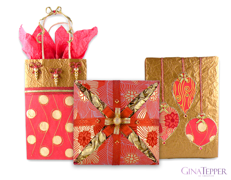 Red bouquet wrapping paper, new Chinese style flower packaging