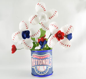 Amazingly Easy DIY Baseball Flowers (From Reused Items) - Gina Tepper